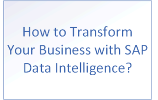 How to Transform Your Business with SAP Data Intelligence