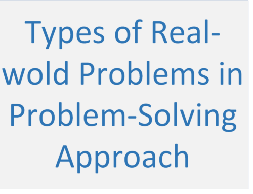 Different types of Real-world problems in Problem Solving approach